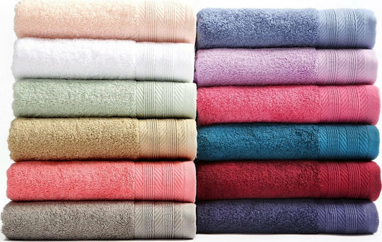 Nef-Nef Homeware Facecloth 50x90cm Bordo Weight 550gr/m²