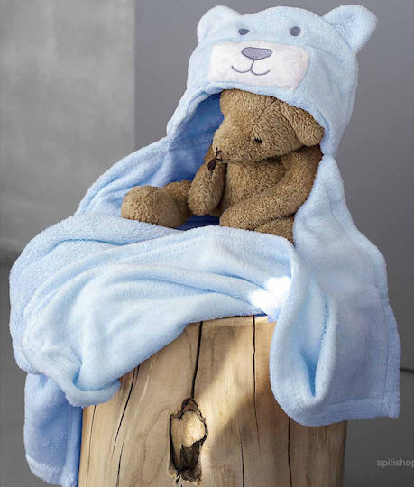 Palamaiki Baby Blanket Nursery Swaddling Blanket Bear 75x110cm