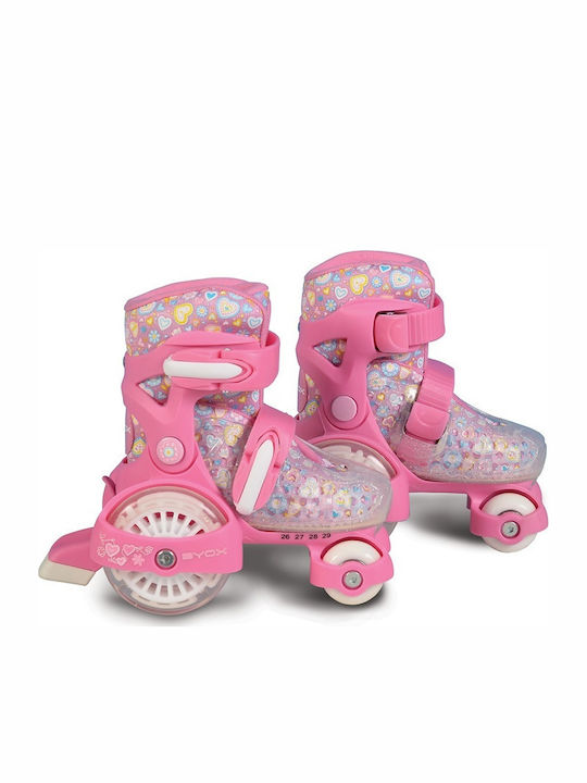 Byox Little Beetle 106333 Quad Rollers Pink Kids