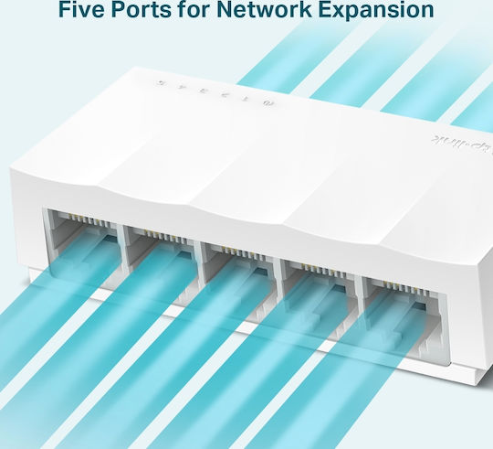 TP-LINK LS1005 Unmanaged L2 Switch with 5 Ethernet Ports
