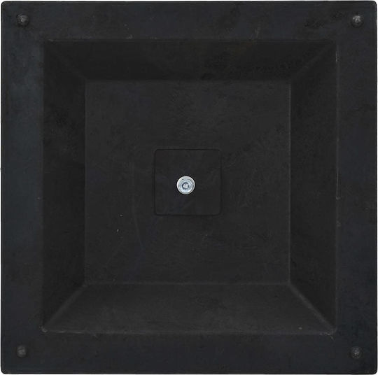 vidaXL Umbrella Stand made of Plastic in Bronze Color 44x44x33cm