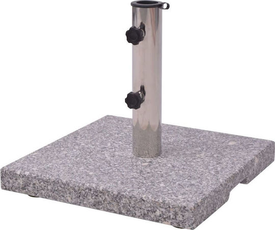 vidaXL Schirmständer aus Beton in Gray Farbe 40x40x48cm