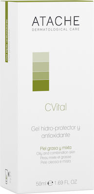 Atache CVital Moisturizing Gel Suitable for Oily/Combination Skin 50ml