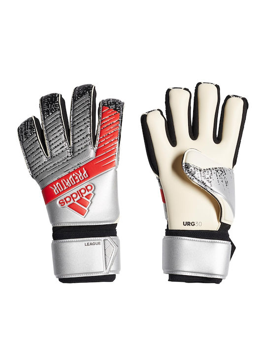 adidas Predator League Голмански ръкавици за Възрастни Сребрист