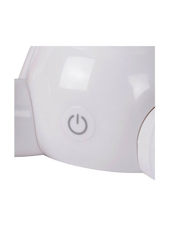 Lucide Lightning Led Παιδικό Διακοσμητικό Φωτιστικό Dodo Bear Λευκό 25x21x25εκ.