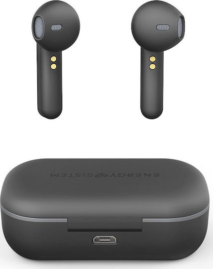 Energy Sistem Style 3 In-ear Bluetooth Handsfree Earphones with Charging Case Gray