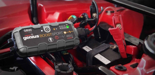 Noco GB20 Boost Sport Portable Car Battery Jump Starter 500A with Φακό / Power Bank / USB 12V