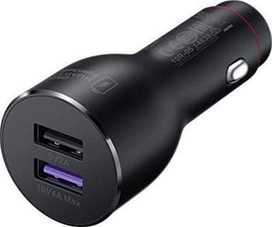 Huawei CP37 Handy-Autoladegerät 40W 6A mit 2xUSB Schwarz Farbe