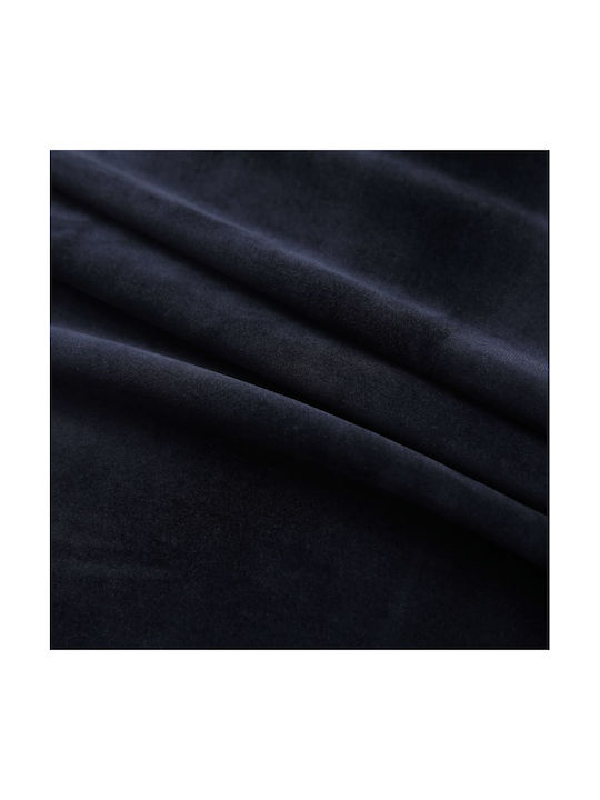 vidaXL Curtain Blackout with Grommet Black 290x245cm