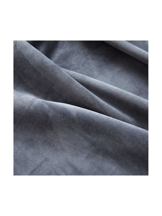 vidaXL Curtain Blackout with Grommet Gray 290x245cm