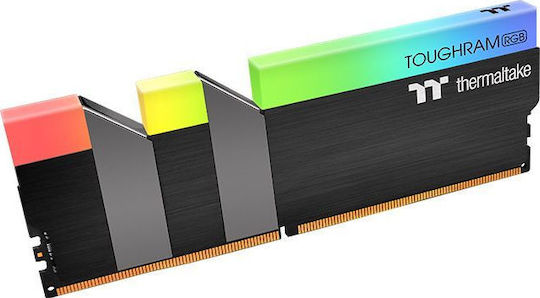 Thermaltake Toughram 16GB DDR4 RAM με 2 Modules (2x8GB) και Ταχύτητα 3600 για Desktop