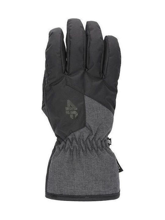 4F H4Z19-REM001 Men's Ski & Snowboard Gloves Black