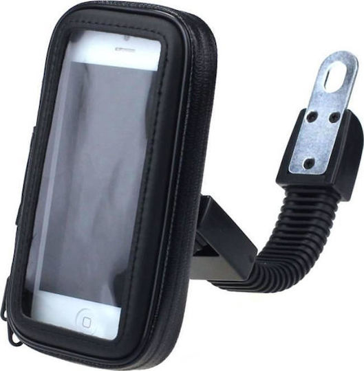 Motorcycle Phone Mount with Waterproof Case 4.8-5.5" for Mirror for Mobile up to 5.5''