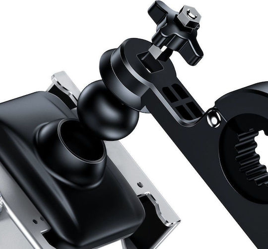 Baseus Mount Phone Motorcycle with Adjustable Arm for Steering Wheel