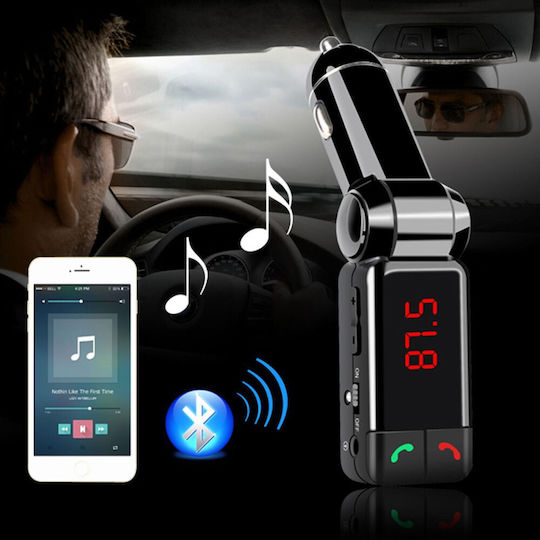FM предавател за кола с Bluetooth / MicroSD / USB