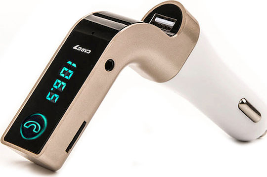 FM Transmitter Αυτοκινήτου CarG7 με Bluetooth / MicroSD