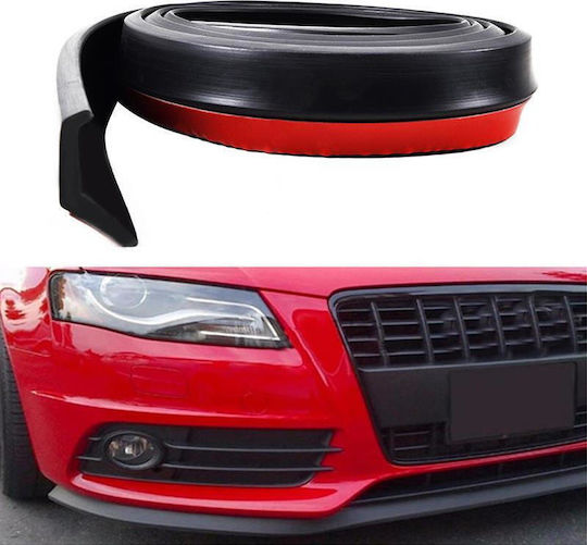 Samurai Protecții Bandă pentru Bară Auto 2.5m x 5cm 1buc Negru