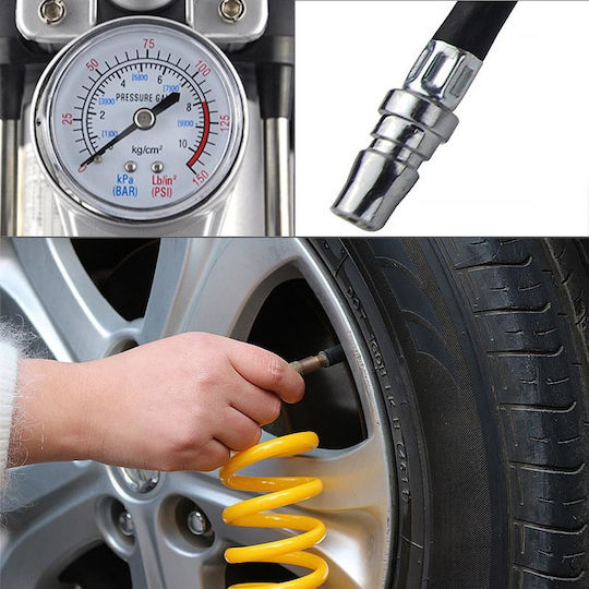 Τρόμπα Αυτοκινήτου 150PSI με Καλώδιο Αναπτήρα 12V