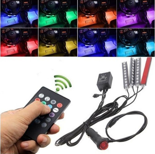 Interior Decorative Car Lighting System 12V RGB