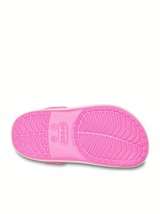 Crocband Children's Anatomical Beach Shoes Pink