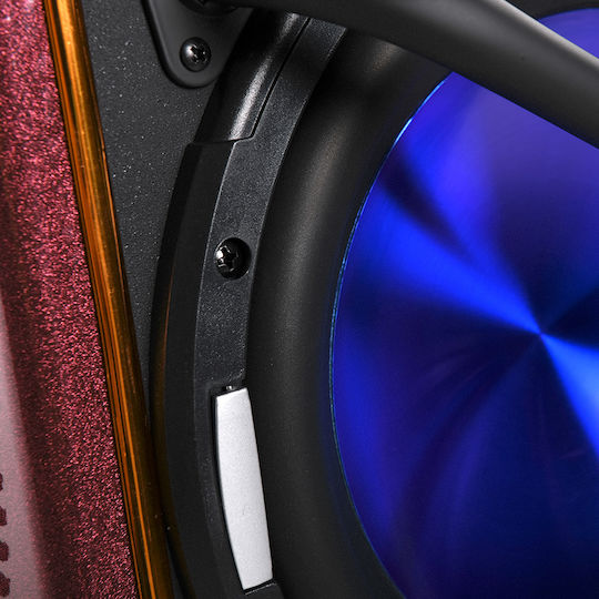 YL-103 Αυτοενισχυόμενο Subwoofer Αυτοκινήτου 10" 120W RMS με Κούτα