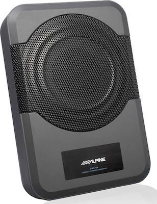 Alpine Self-amplified Car Audio Subwoofer 8" 120W RMS with Box