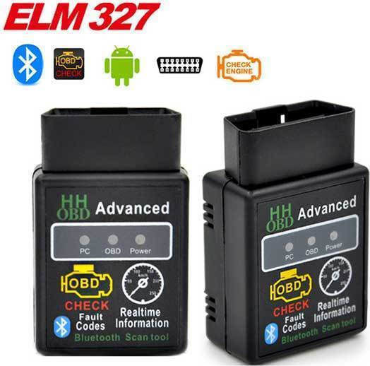 HH OBD V2.1 Car Diagnostic Scanner Car Diagnostics ELM 327 Bluetooth Tool OBD 2