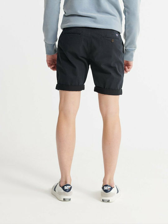 Superdry International Men's Shorts Chino Midnight Blue