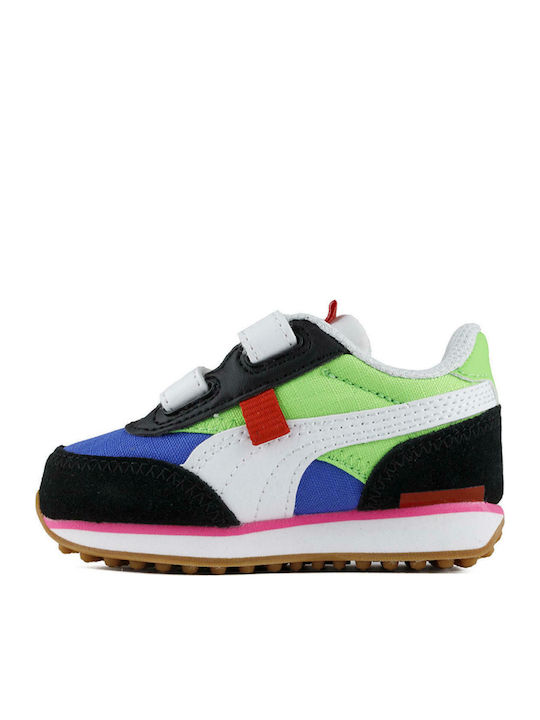 Puma Kids Sneakers Future Rider Play On with Scratch Multicolour