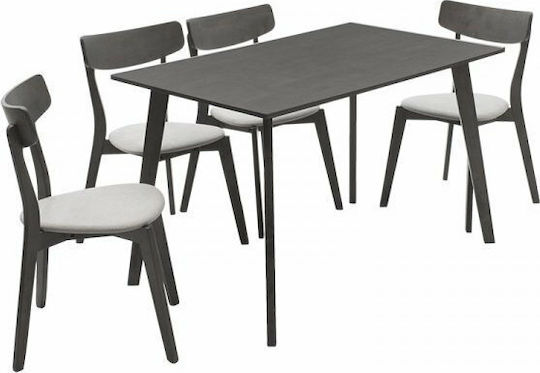 Трапезария Benson / Toto 5бр Рустикално сиво 120x75бр