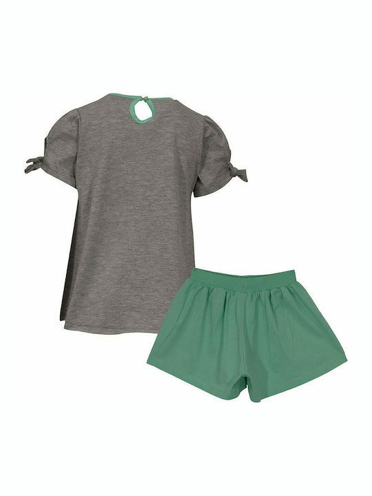 BodyTalk Kinder Set mit Shorts Sommer 2Stück Gray