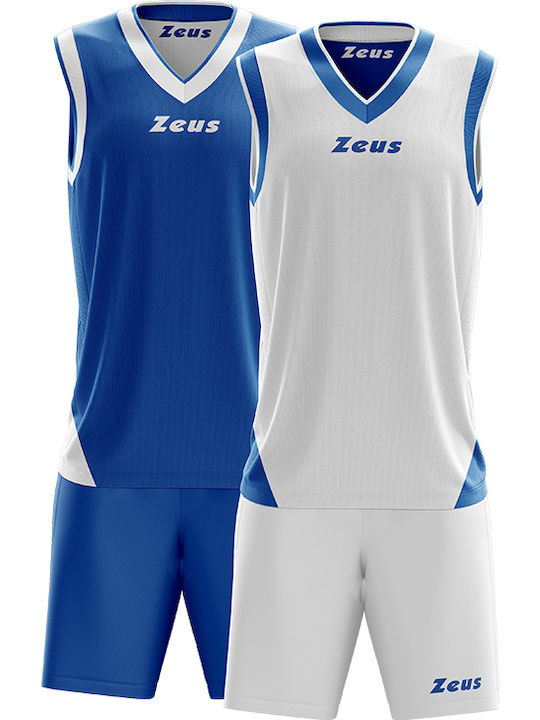 Doblo Set Style Basketball Blue/White