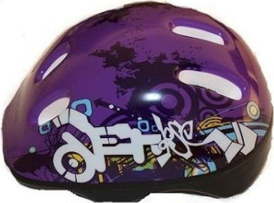 Αθλοπαιδιά Kids' Helmet for City Bike Purple