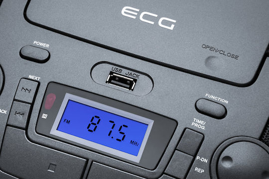 ECG CDR 1000 U Преносима Аудиосистема с CD MP3 USB Радио Черен