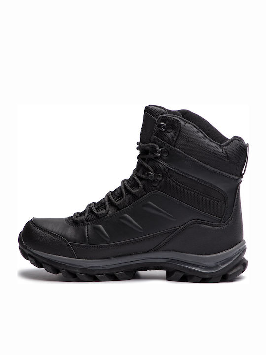 Elbrus Spike Mid WP Ανδρικά Ορειβατικά Μποτάκια Μαύρα