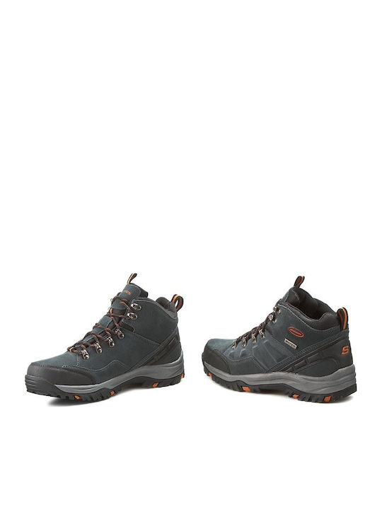 Skechers Relaxed Fit Relment Pelmo Bărbați Bocanci de drumeție Gri