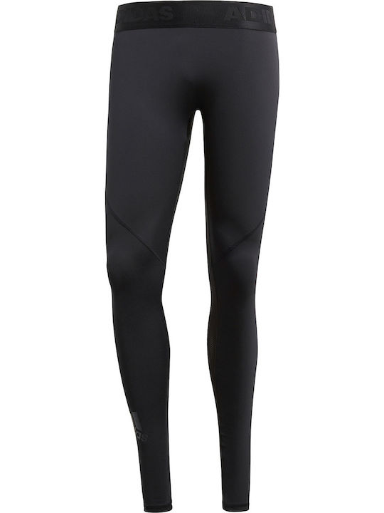 adidas AlphaSkin Sport Graphic Ανδρικό Αθλητικό Κολάν Compression Μακρύ Μαύρο