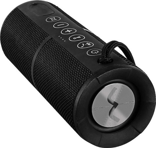 ECG BTS Κ1 Ηχείο Bluetooth 9W με Ραδιόφωνο και Διάρκεια Μπαταρίας έως 7 ώρες Μαύρο