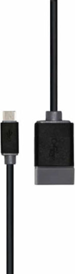 Prolink Μετατροπέας micro USB male σε USB-A female (PB491-0015)