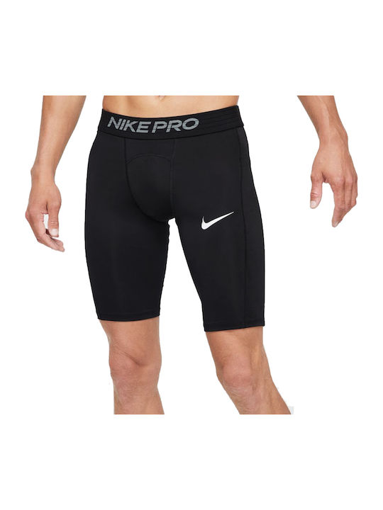 Nike Ανδρικό Αθλητικό Κολάν Compression Κοντό Μαύρο