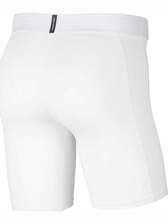 Nike Pro Ανδρικό Αθλητικό Κολάν Compression Κοντό Λευκό