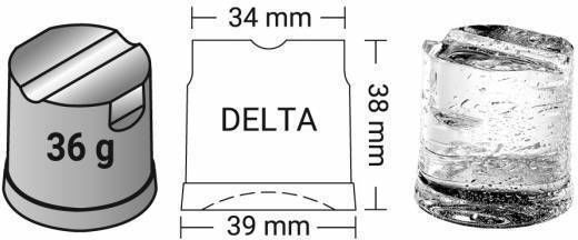 ITV Ice Makers Παγομηχανή mit Tagesproduktion von 110kg Delta NG110