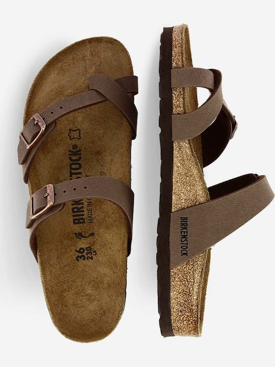 Mayari Birko-Flor Women's Anatomic Sandals Mocca Narrow Fit