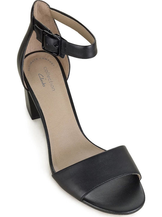 Deva Mae Leather Sandals Anatomic Black