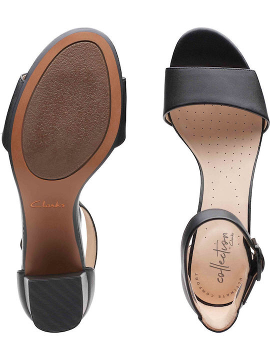 Deva Mae Leather Sandals Anatomic Black