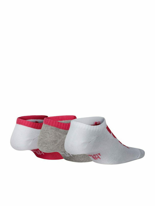 Nike Αθλητικά Παιδικά Σοσόνια για Κορίτσι Πολύχρωμα 3 Ζευγάρια
