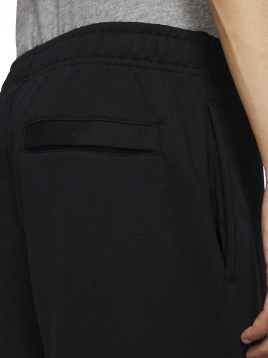 Football Sweatpants with Elastic Black