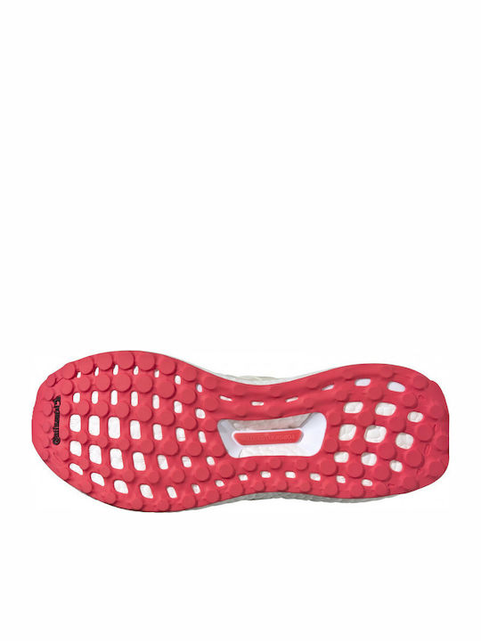 UltraBoost Women's Running Sport Shoes Clear Brown / Shock Red / Active Blue