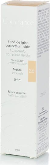 Eau Thermale Avène Couvrance Liquid Make Up SPF20 2.0 Natural 30ml