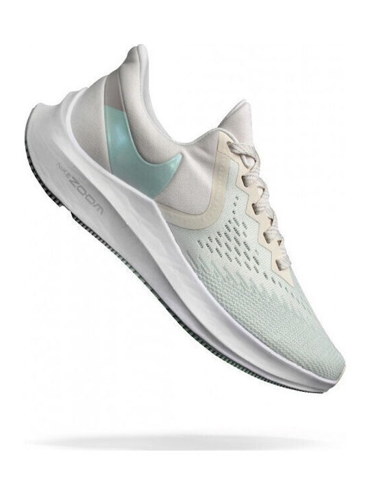 Zoom Winflo 6 Γυναικεία Αθλητικά Παπούτσια Running Μπεζ